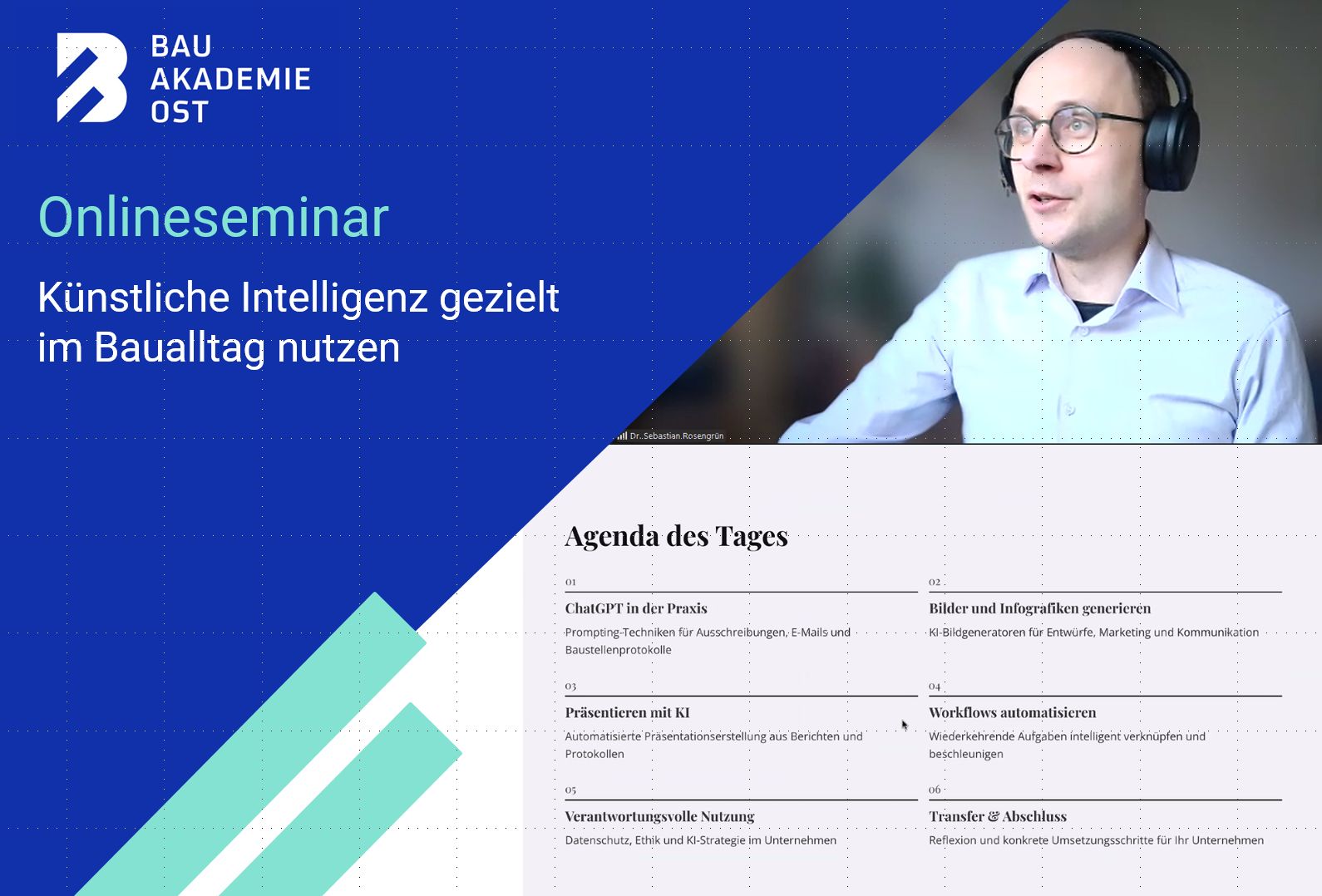 Webinar Bauakademie Ost